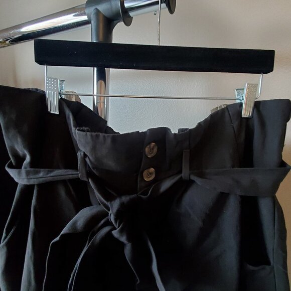 Hayden sz 2xl black paperbag pants NWT - Picture 5 of 5